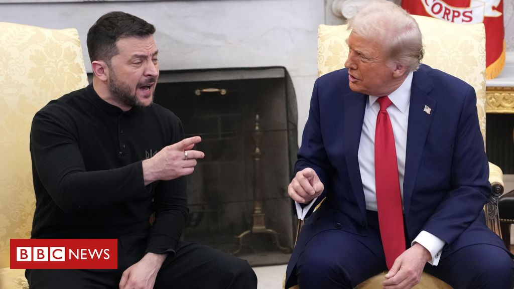 Trump acusa a Zelensky de 'flertar com a Terceira Guerra Mundial' em tensa reunião na Casa Branca
