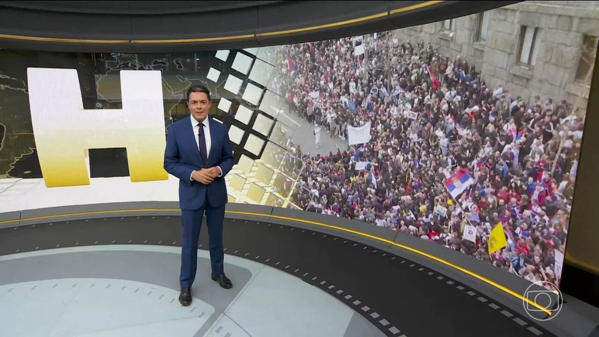 A crise que levou ao maior protesto de rua contra governo na história da Sérvia