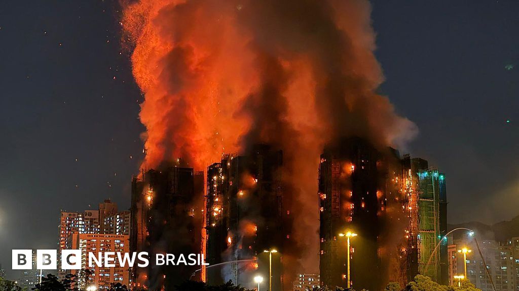 A tragédia do incêndio em Hong Kong que deixou 30 mortos e 279 desaparecidos