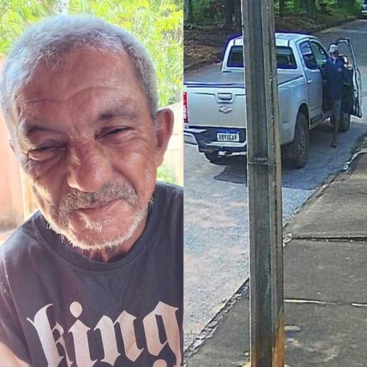 Idoso com transtornos psiquiátricos está desaparecido após viagem de Goiás a Barra do Garças